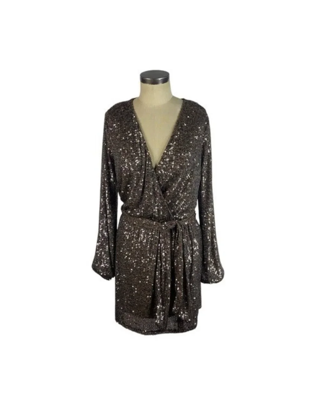 White House Black Market Sequin Dress Small